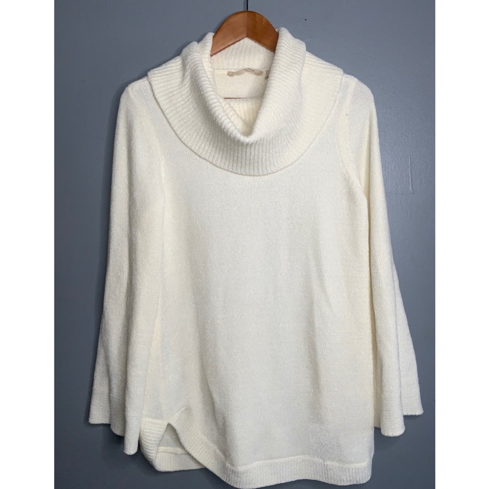 Soft Surroundings Soft Winds Chenille Tunic Cawl Neck Sweater Small - Picture 2 of 8